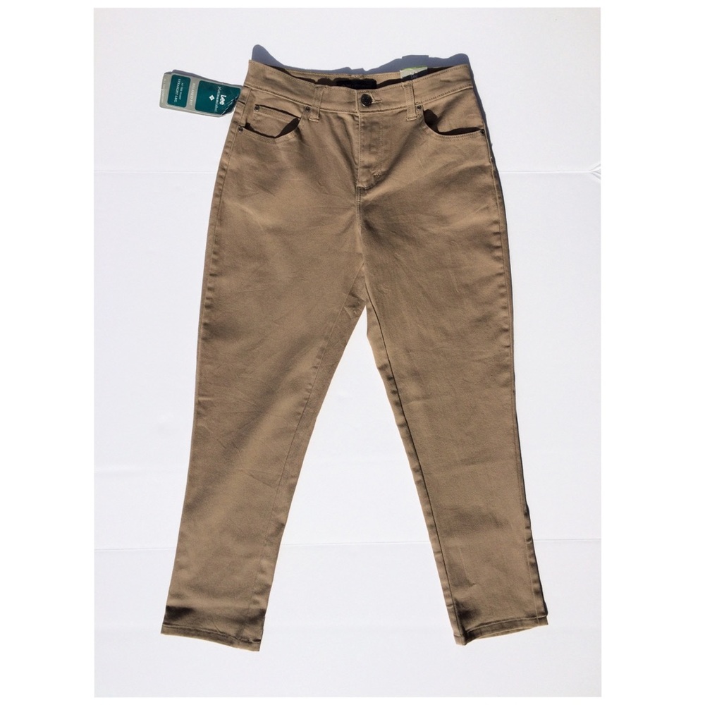 Lee Platinum Label High Rise Skinny Tan Jeans 4P